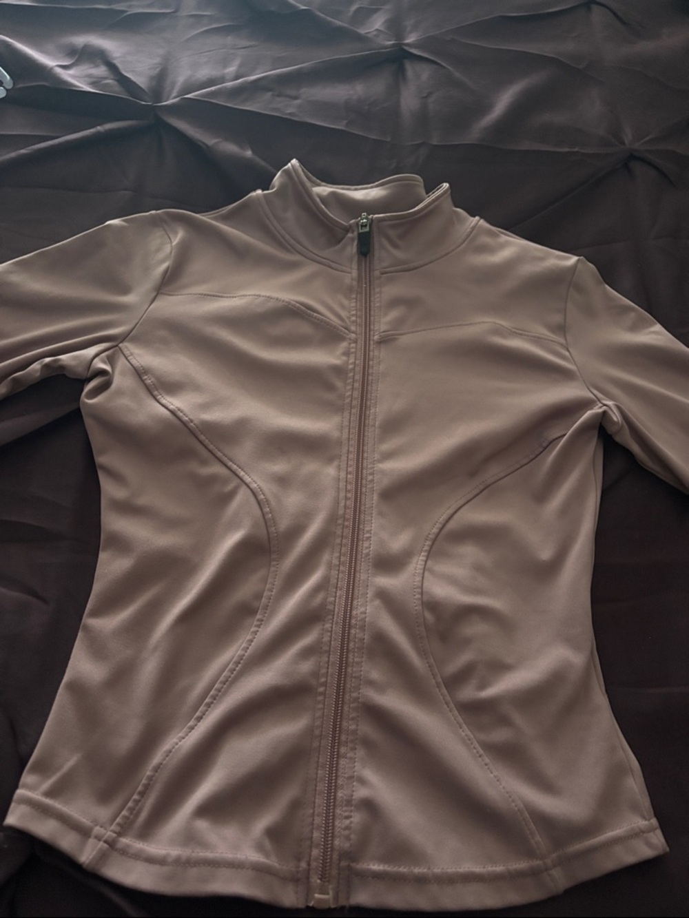 Women's pale Purple Zip-Front Active Jacket